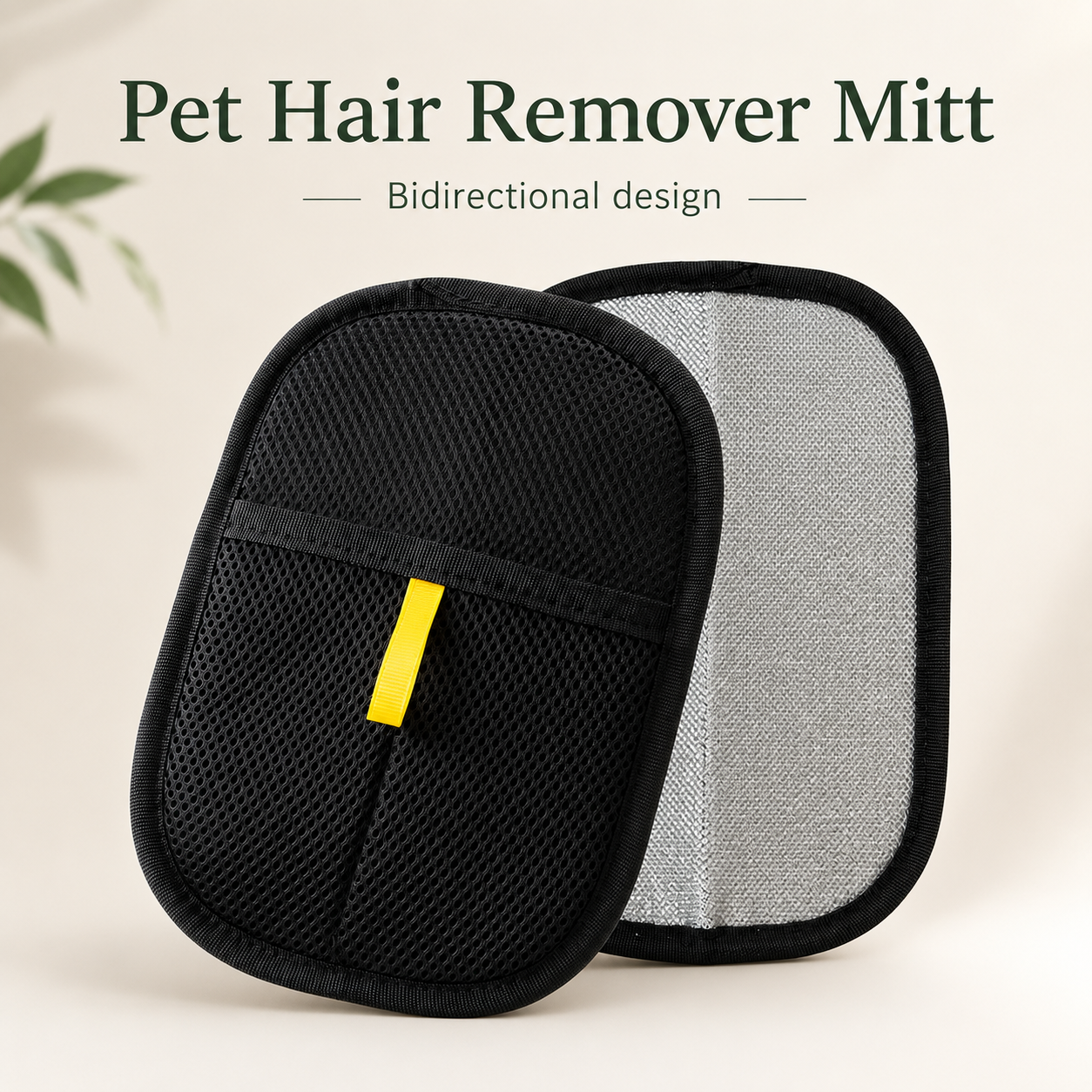Gant Anti-Poils Animaux 2-en-1