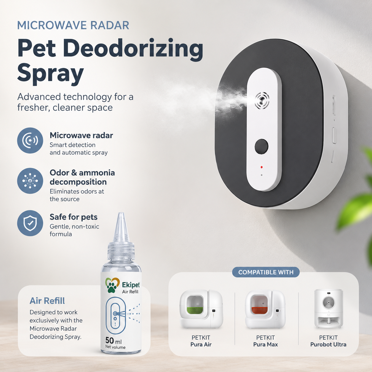 Spray Anti-Odeur Automatique